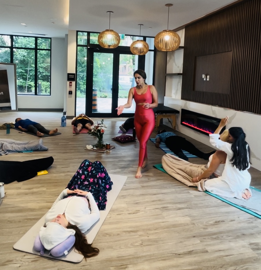 Miss Sayé Energy Medicine session