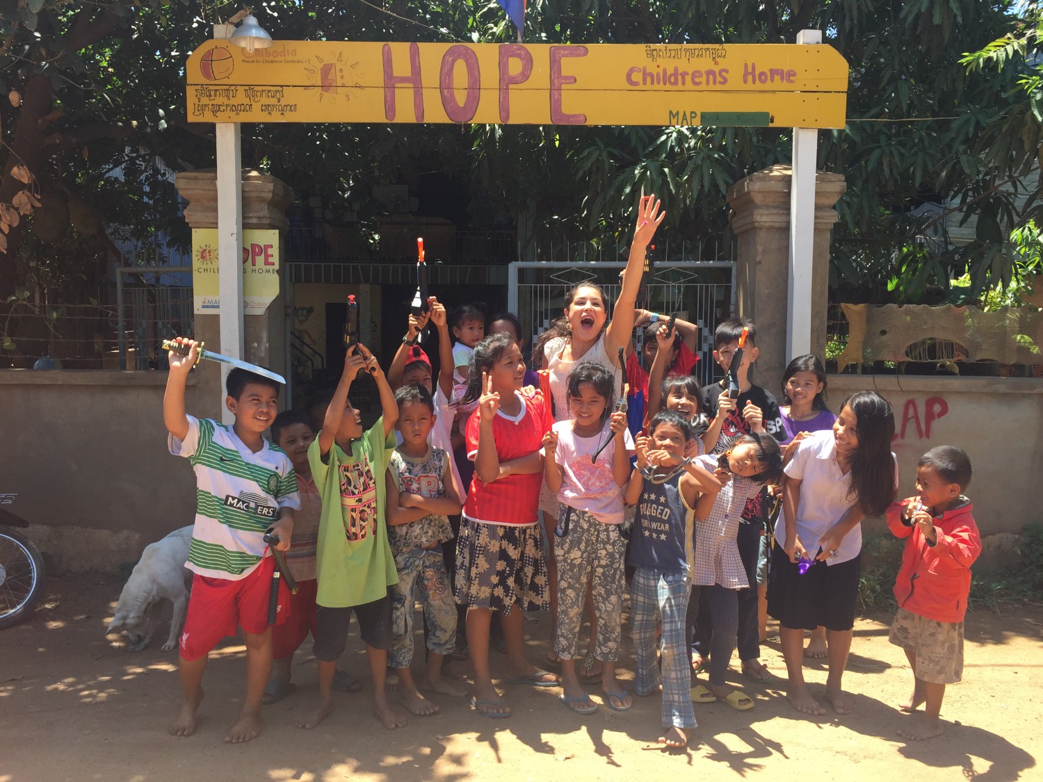 Women and children from communities served by SAYE.ORG